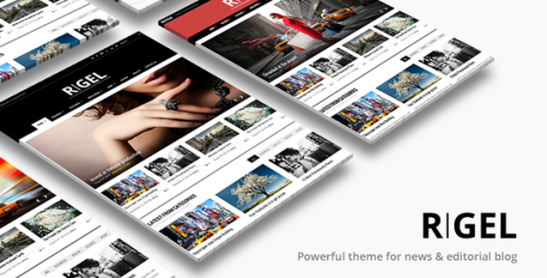 [nulled] Rigel v1.4.1 - Responsive Magazine Newspaper Theme product