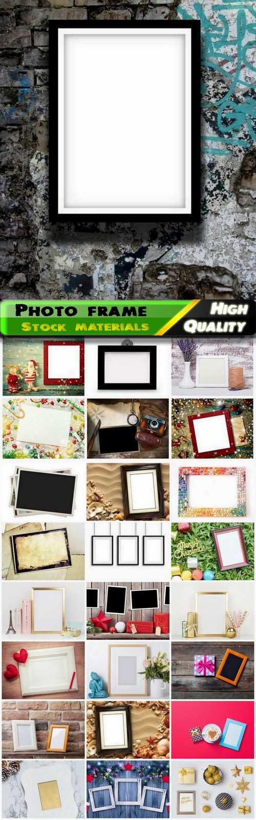 Photo frame with creative scenery for your images 25 HQ Jpg