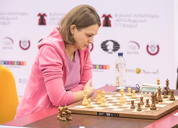 Анна Музычук – чемпиона мира по блицу