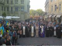 В фокусе Одессы проложили молебен и отворили мемориальную доску в память о конченых 2 мая 2014 года