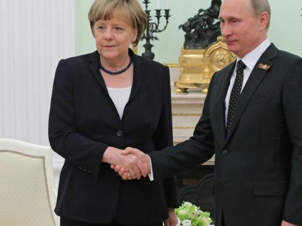Стало знаменито, какие спросы будут затрагиватся на встрече А.Меркель и В.Путина