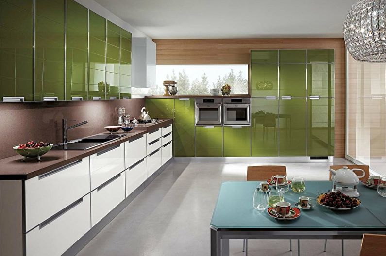 Оливковая кухня (75 фото) идеи дизайна кухонь в оливковых тонах, сочетания цветов