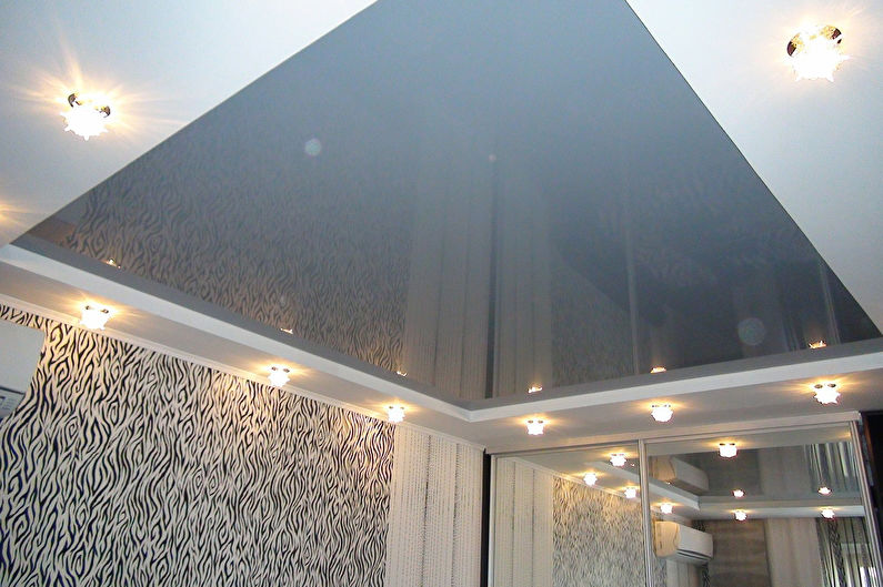 Натяжной потолок в прихожей и коридоре (70 фото) идеи дизайна
