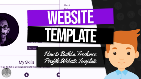 Web Design Projects: Build a Freelance Website Template From Scratch Using HTML, CSS, jQuery, PHP