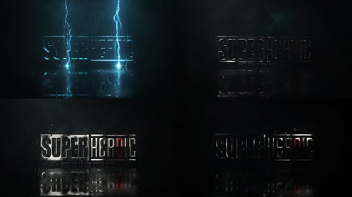 Lightning Strike Logo 24070093 - Project for After Effects (Videohive)
