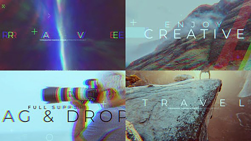 Rhythmic Travel Opener - Project for After Effects (Videohive)