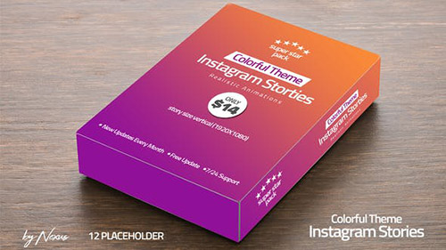 Colorful Instagram Stories Pack - Project for After Effects (Videohive)