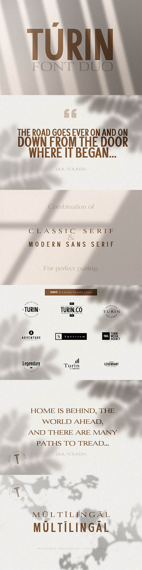 Turin - Sans-Serif & Serif Duo