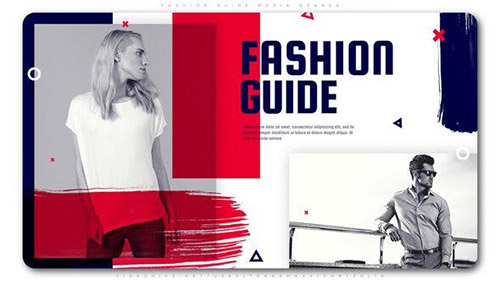 Fashion Guide Media Opener - Project for After Effects (Videohive)