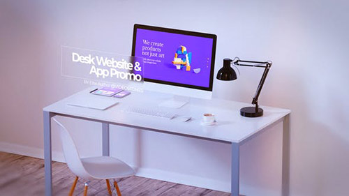 Desk Website Promo & App Promo - Project for After Effects (Videohive)
