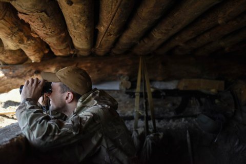 ​Боевики четыре раза преступили порядок прекращения жара на Донбассе, один-одинехонек боец ранен