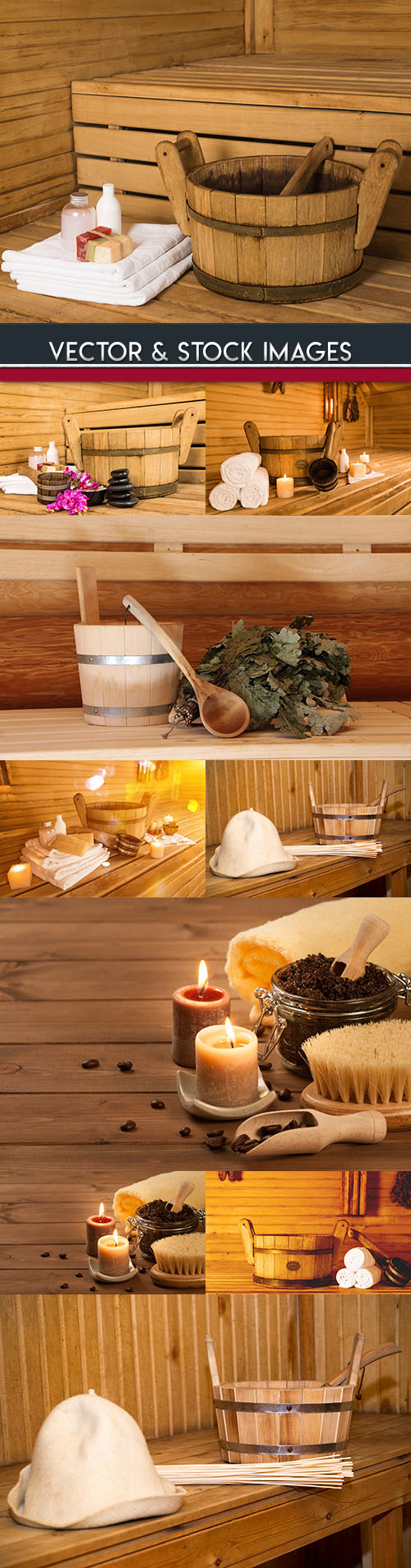 Sauna and Spa procedures for health and beauty