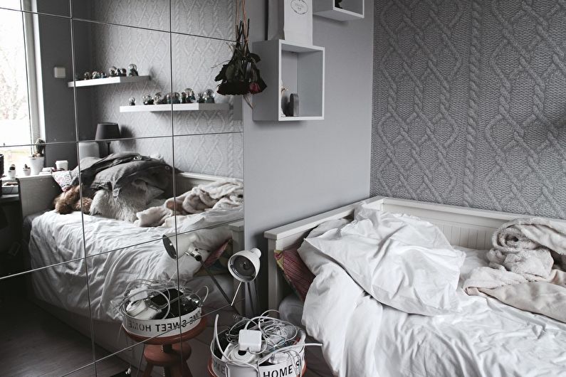 Дизайн спальни в скандинавском стиле - 65 фото, идеи интерьеров
