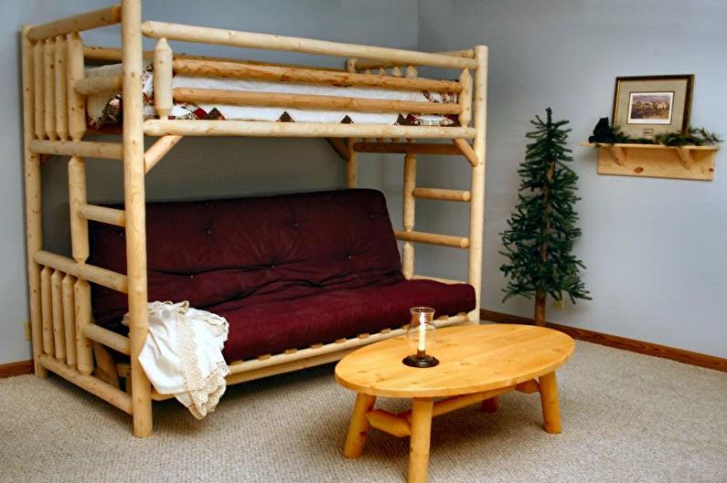 Двухъярусная кровать с диваном (60 фото) модели, особенности, какую купить