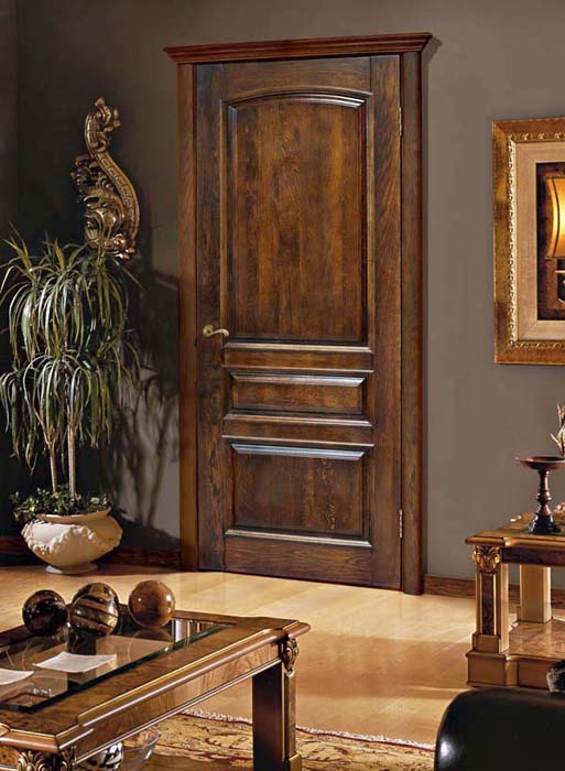Двери из массива деревянные элитные двери из бука, фото в интерьере