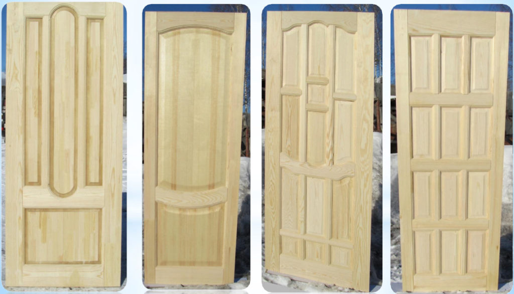Двери из массива деревянные элитные двери из бука, фото в интерьере
