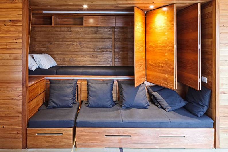 Двухъярусная кровать с диваном (60 фото) модели, особенности, какую купить