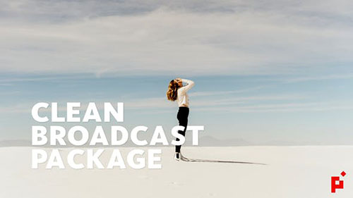 Clean Broadcast Package | Essential Graphics | Mogrt - After Effects & Premiere Pro Templates (Videohive)