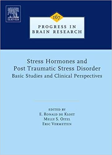Stress Hormones and Post Traumatic Stress Disorder, Volume 167: Basic Studies and Clinical Perspectives