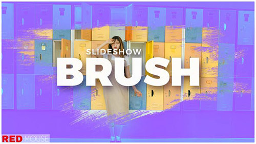 Brush Slideshow 22443585 - Project for After Effects (Videohive)