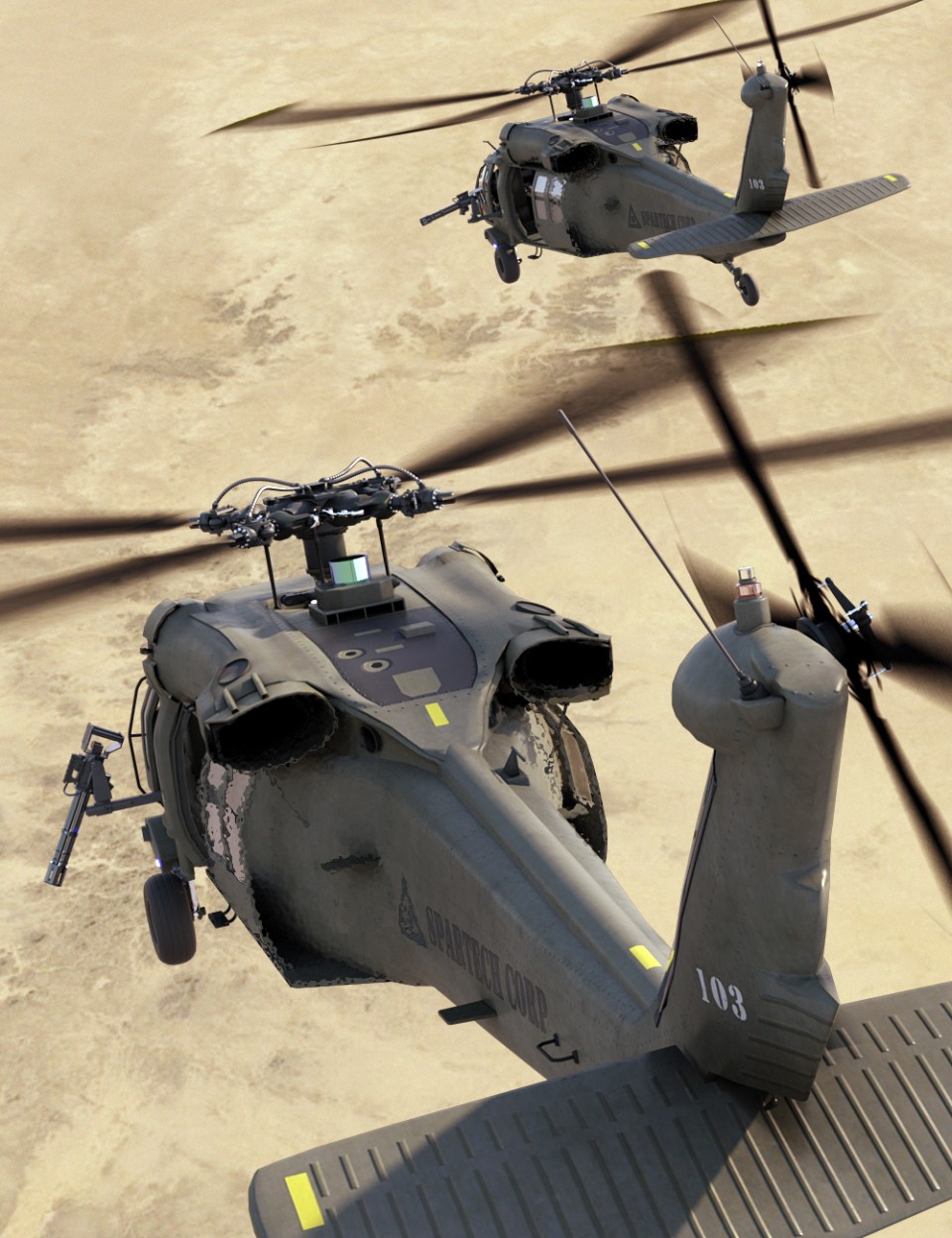 DarkHawk Helicopter