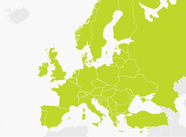 TomTom Maps Europe 1030.9525