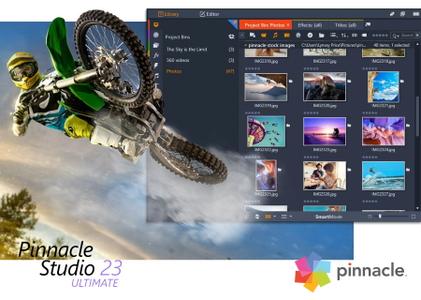 Pinnacle Studio Ultimate v23.0.1.177 x64 + Content Pack