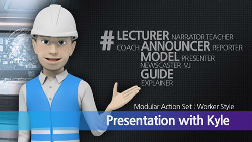 Presentation With Kyle: Worker Style  - Project for After Effects (Videohive)