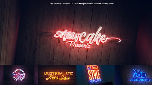 The Neon Sign - Project for After Effects (Videohive)