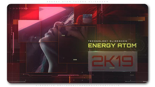 Energy Atom Techno Slideshow - Project for After Effects (Videohive)