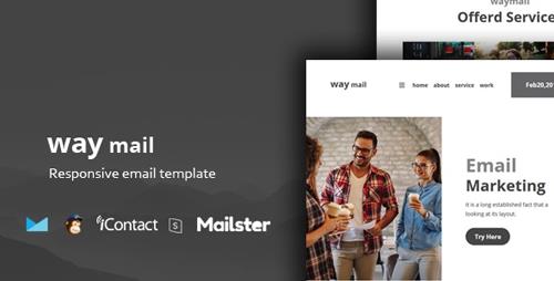 ThemeForest - Way Mail v1.0 - 30+ Modules + Online Access + Mailster + MailChimp - 23436663