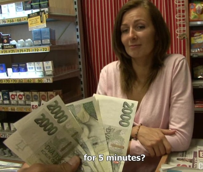 Amateur Sex For Money With A Saleswoman In A Store HD 720p