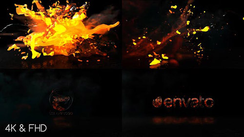 Fire Water Logo - Project for After Effects (Videohive)
