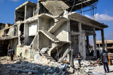 Американские военные навили авиаудар по сирийской провинции Идлиб