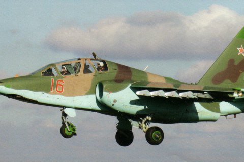 В Ставропольском конце России разлетелся штурмовик Су-25