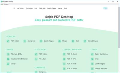 Sejda PDF Desktop Pro 5.3.6 (x64) Multilingual Portable