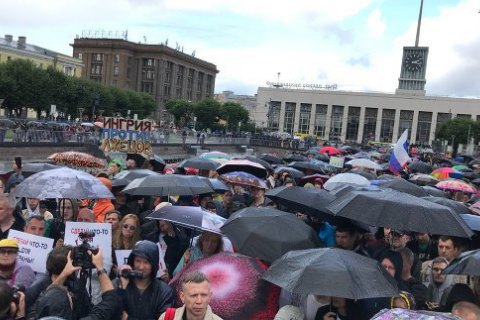 В Москве миновала серия задержаний, связанных с миролюбивым шествием 31 августа