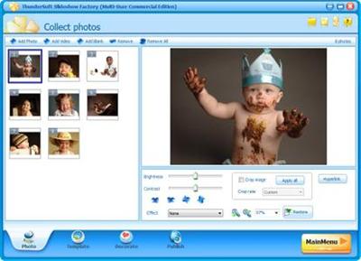 ThunderSoft Slideshow Factory 4.6.0 + Templates pack