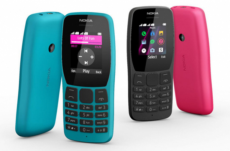 Попросту, ярко, доступно. Телефон Nokia 110 назначен для самых экономных