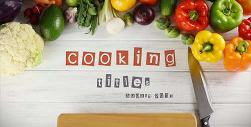 Cooking Titles - Project for After Effects (Videohive)