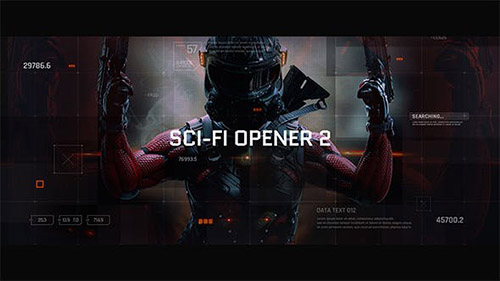 Sci-Fi Opener / Hi-Tech Slideshow / Futuristic Film Credits / HUD Elements / Space Science - Project for After Effects (Videohive)