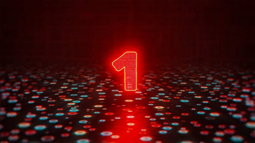 Glitch Countdown Logo - Project for After Effects (Videohive)