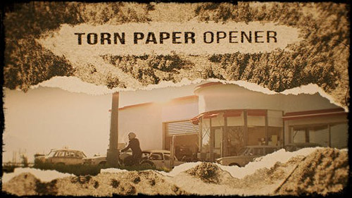Torn Paper Opener - Premiere Pro Templates (Videohive)