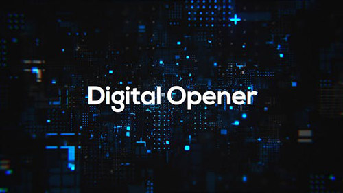 Digital Technology Opener - Project for After Effects (Videohive)