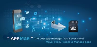 AppMgr Pro III (App 2 SD Hide and Freeze apps) v4.81