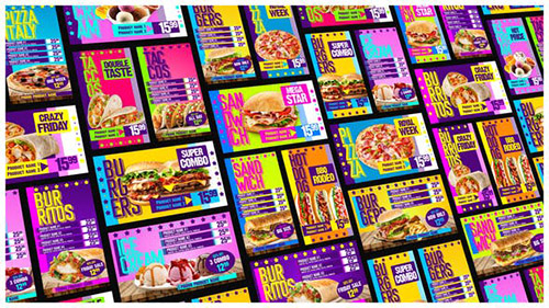 Food Menu Restaurant Promotion - Project for After Effects (Videohive)