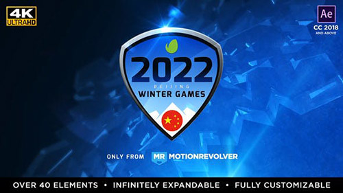 2022 Winter Games - Beijing China - Project for After Effects (Videohive)