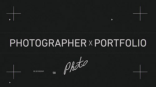 Photographer Portfolio - Project for After Effects (Videohive)    