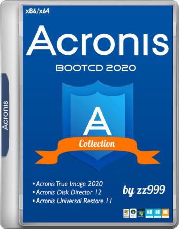 Acronis BootCD 2020 by zz999 2019.09.26 (x86/x64/RUS)