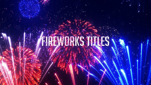 Fireworks Titles - Project for After Effects (Videohive)